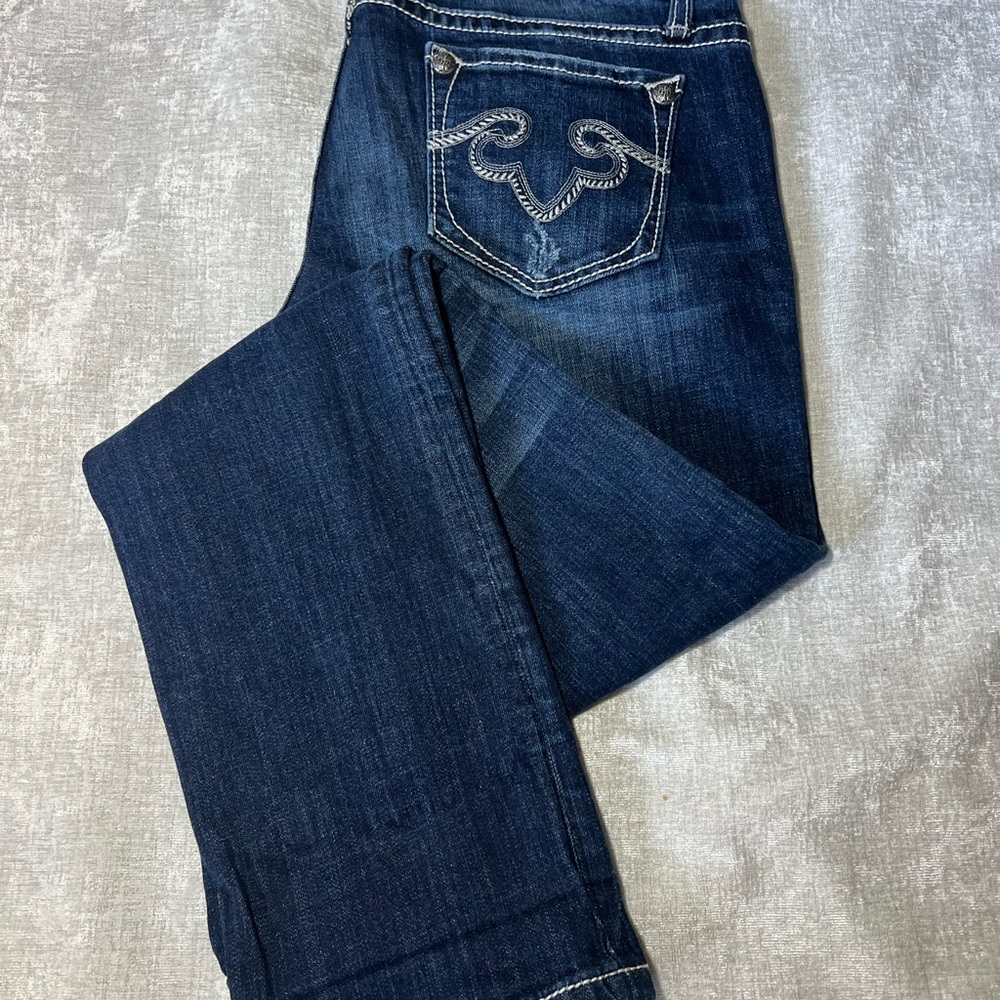 Express Dark Indigo Women's Boot Cut Jeans